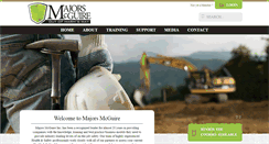 Desktop Screenshot of majorsmcguire.com
