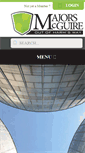 Mobile Screenshot of majorsmcguire.com